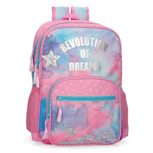 MOCHILA ADAPTABLE 46CM 2 COMPARTIMENTOS REVOLUTION DREAMS MOVOM