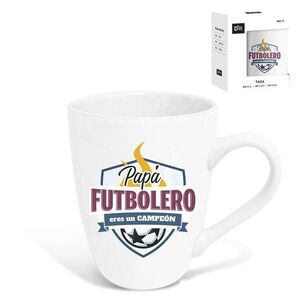 TAZA 344ML PAPA FUTBOLERO