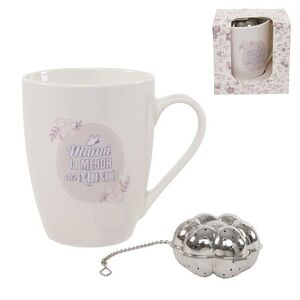 TAZA TISANA 320ML CON FILTRO MAMA