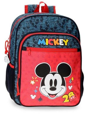MOCHILA 38CM ADAPTABLE A CARRO MICKEY GET MOVING
