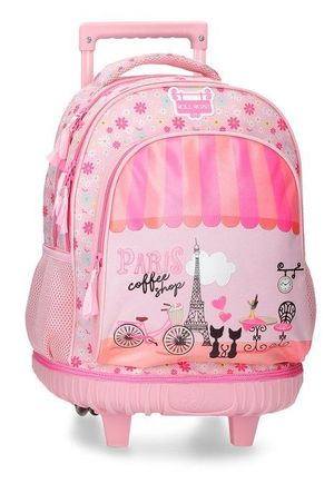 MOCHILA 44CM CARRO COFFEE SHOP ROLL ROAD