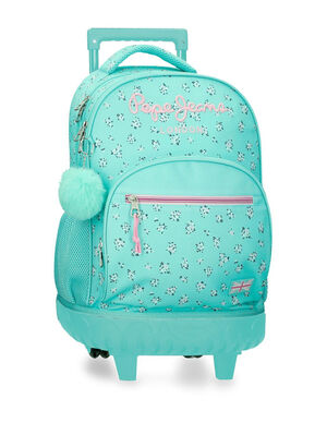 MOCHILA 44CM CARRO COMPACT NORA PEPE JEANS