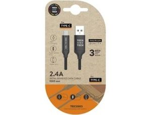 BLISTER CABLE DE DATOS USB- C (MULTI) 1M COLOR NEGRO