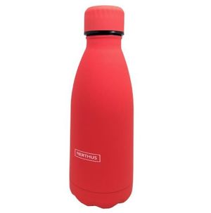 BOTELLA TERMO ACERO 750ML. CORAL NERTHUS