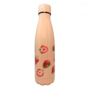BOTELLA TERMO INOX 500 ML FRESAS NERTHUS