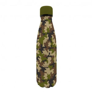 BOTELLA TERMO INOX 500 ML CAMUFLAJE NERTHUS