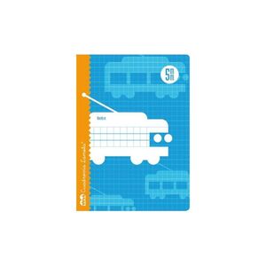 LIBRETA A5 CUADROVIA 5MM 16H PLANTADO LAMELA