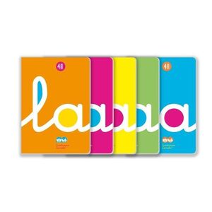 LIBRETA LAMELA A4 CUADROVIA 4MM 50 HOJAS POLIPROPILENO 90GRS