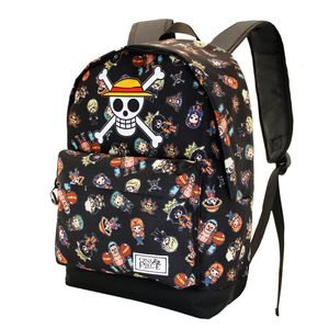 MOCHILA 44CM. ECO 2.0 ONE PIECE SKULL
