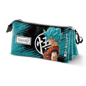PORTATODO TRIPLE DRAGON BALL SAIYAJIN BLUE KARACTERMANIA