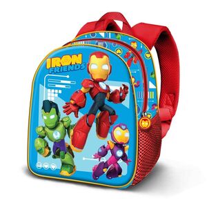 MOCHILA 30CM 3D ELITE IRON MAN TECH KARACTERMANIA