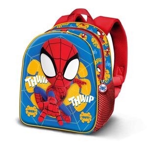 MOCHILA 30CM 3D ELITE SPIDERMAN WEB OUT KARACTERMANIA
