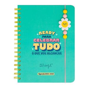 AGENDA WONDER 2024/2025 SEMANAL READY PARA CELEBRAR TODO LO QUE VOY A 170X226 MR WONDERFUL