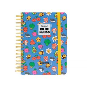 AGENDA ESCOLAR 2026/2027 DIA PAGINA EN MI MUNDO MR. WONDERFUL