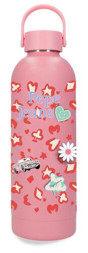 BOTELLA TERMICA 500 ML. EVELYN ROSA PEPE JEANS