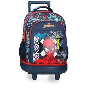 MOCHILA 45CM COMPACT CARRO DESMONTABLE GRAFFITY OF SPIDERMAN