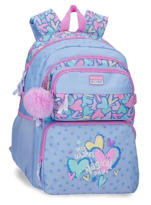 MOCHILA 45CM 2 COMPARTIMENTOS ADAPTABLE A CARRO BEST WISHES MOVOM