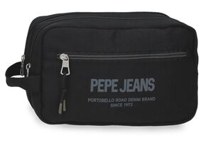 NECESER ADAPTABLE A CARRO 2 COMPARTIMENTOS EDWARD NEGRO PEPE JEANS