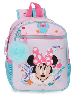 MOCHILA 28CM ADAPTABLE A CARRO MINNIE HAPPY TO BE ME