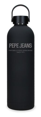 BOTELLA TERMICA 750 ML. EDWARD NEGRO PEPE JEANS