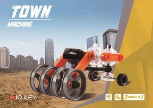 TOWN MACHINE 3X1 68 PIEZAS IQ KEY