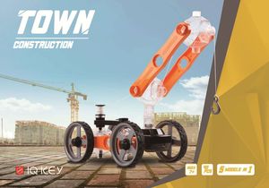TOWN CONSTRUCTION 5X1 90 PIEZAS IQ KEY