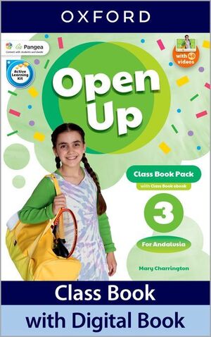 3EP. OPEN UP CLASS BOOK ANDALUSIAN EDITION 2023 OXFORD