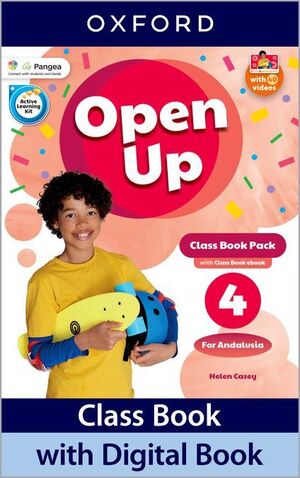 4EP. OPEN UP 4 CLASS BOOK ANDALUSIAN EDITION 2023 OXFORD