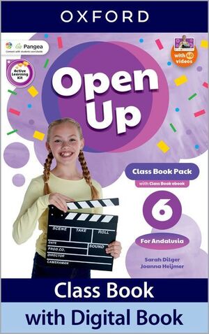 6EP. OPEN UP CLASS BOOK ANDALUSIAN EDITION 2023 OXFORD