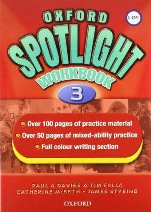 3ESO. SPOTLIGHT FOR WORKBOOK OXFORD
