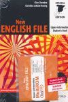 NEW ENGLISH FILE UPPER-INTERMEDIATE. STUDENT'S BOOK AND WORKBOOK WITH KEY PACK