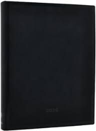 AGENDA 2026 A5 DIA PAGINA NEGRO CLASICO LISO PAPERBLANKS