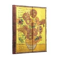 BLOC LISO ULTRA VAN GOGH LOS GIRASOLES TAPA EXTRADURA PAPERBLANKS