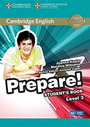 1ESO. PREPARE 3 STUDENT'S BOOK CAMBRIDGE