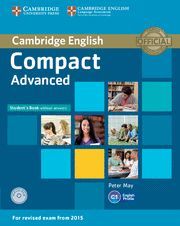 COMPACT ADVANCED STUDENTS BOOK WITHOUT ANSWERS WITH CD-ROM CAMBRIDGE