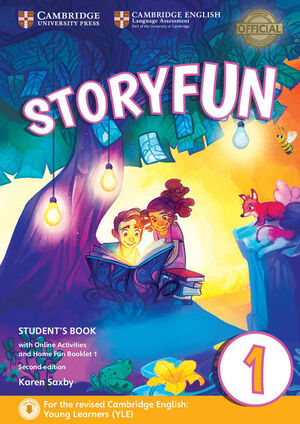 1EP. STORYFUN FOR STARTERS LEVEL 1 STUDENTS BOOK WITH ONLINE ACTIVITIES AND HOME FUN CAMBRIDGE