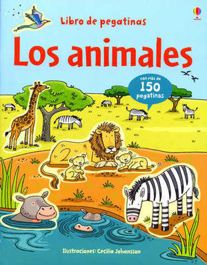 LIBRO DE PEGATINAS ANIMALES