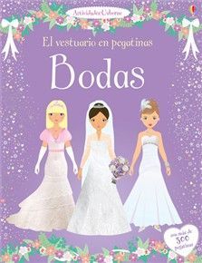 EL VESTUARIO EN PEGATINAS. DISEÑA TUS MODELOS - COLECCION NOVIAS