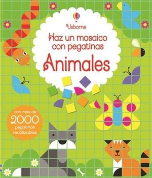 HAZ UN MOSAICO CON PEGATINAS ANIMALES
