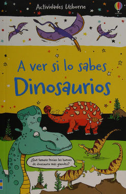 A VER SI LO SABES DINOSAURIOS TARJETAS
