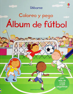 COLOREO Y PEGO. ALBUM DE FUTBOL