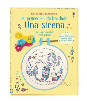 MI PRIMER KIT DE BORDADO UNA SIRENA