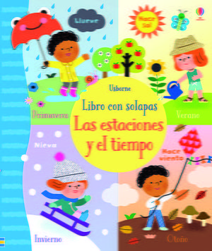 LIBRO CON SOLAPAS. LAS ESTACIONES Y EL TIEMPO