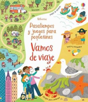 PASATIEMPOS Y JUEGOS PARA PEQUES VAMOS VIAJE