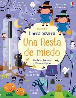 LIBROS PIZARRA. UNA FIESTA DE MIEDO