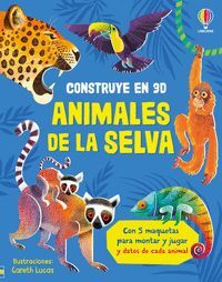 ANIMALES DE LA SELVA CONTRUYE EN 3D