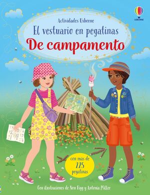 VESTUARIO EN PEGATINAS DE CAMPAMENTO