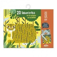 MI ESTUCHE DE JUEGOS 20 LABERINTOS EN EL CORAZON DE LA SELVA