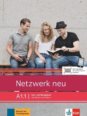 NETZWERK NEU A1.1, LIBRO DEL ALUMNO Y LIBRO DE EJERCICIOS PARTE 1