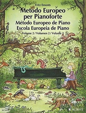 METODO EUROPEO PER PIANOFORTE VOLUMEN 2  SCHOTT